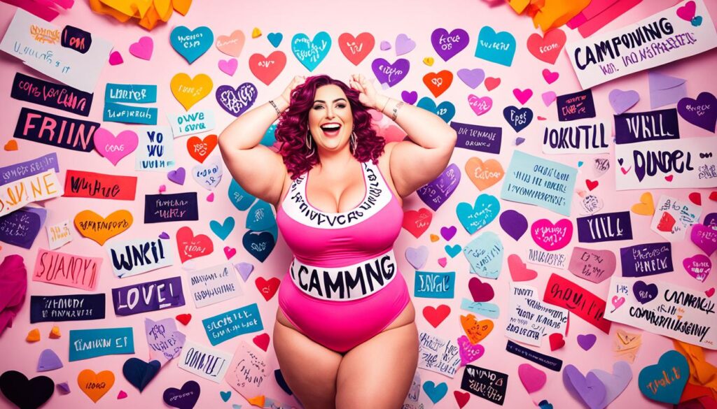 cam girl body positivity